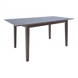 Mabor pakoworld extendable wood table in walnut color 120-150x80x73.8cm Mabor pakoworld extendable wood table in walnut color 120-150x80x73.8cm