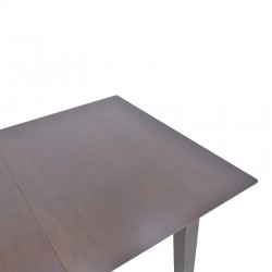 Mabor pakoworld extendable wood table in walnut color 120-150x80x73.8cm Mabor pakoworld extendable wood table in walnut color 120-150x80x73.8cm