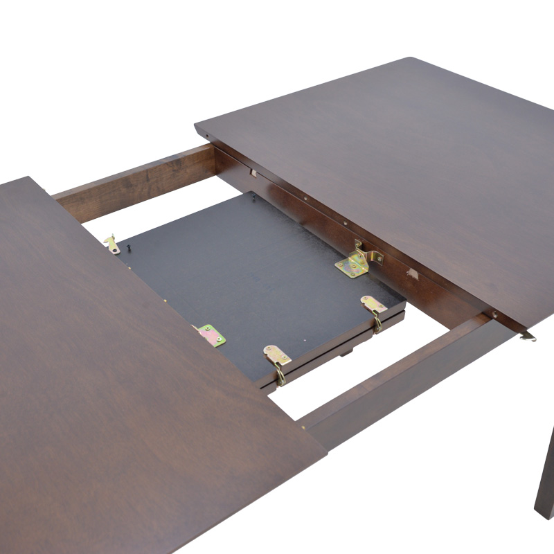 Mabor pakoworld extendable wood table in walnut color 120-150x80x73.8cm Mabor pakoworld extendable wood table in walnut color 120-150x80x73.8cm