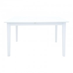 Mabor pakoworld extendable wood table in white color 120-150x80x73.8cm Mabor pakoworld extendable wood table in white color 120-150x80x73.8cm