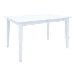 Mabor pakoworld extendable wood table in white color 120-150x80x73.8cm Mabor pakoworld extendable wood table in white color 120-150x80x73.8cm