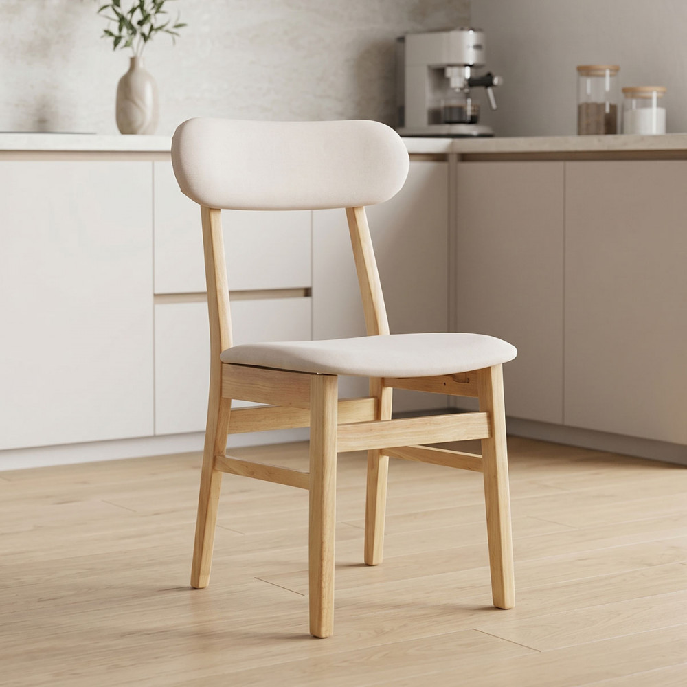 Gaborn pakoworld chair in natural-beige shade 47x47x81.5cm