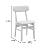 Gaborn pakoworld chair in natural-beige shade 47x47x81.5cm
