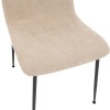 Gratify pakoworld chair fabric ecru-leg black