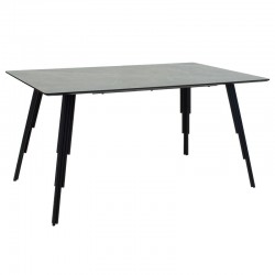 Dining table Lifo-Giselle pakoworld set of 5 pcs MDF cement-grey 140x80x75cm Dining table Lifo-Giselle pakoworld set of 5 pcs MDF cement-grey 140x80x75cm