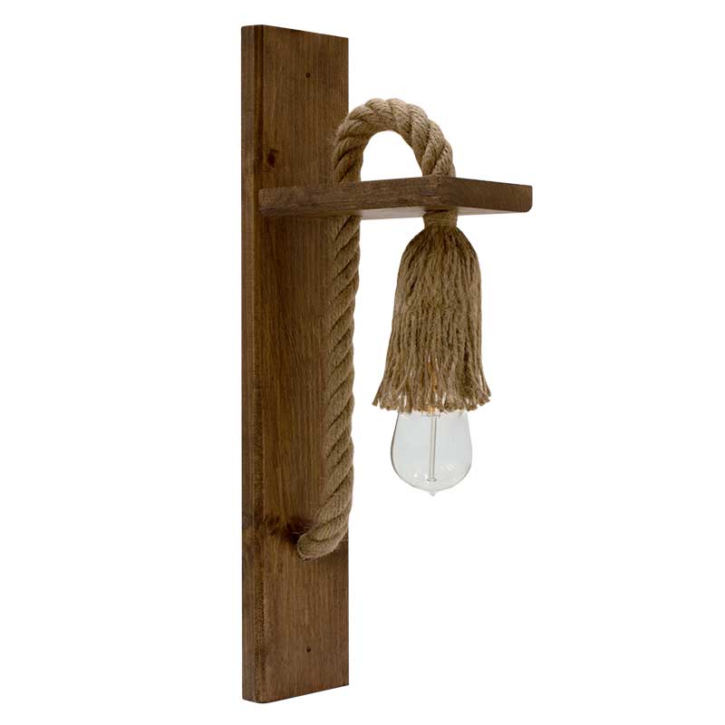 Wall lamp PWL-0108 pakoworld Ε27 in black color 9x17x45cm Wall lamp PWL-0108 pakoworld Ε27 in black color 9x17x45cm