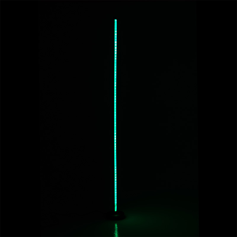 Φωτιστικό δαπέδου PWL-1053 pakoworld RGB LED 20W μαύρο 15x15x128εκ