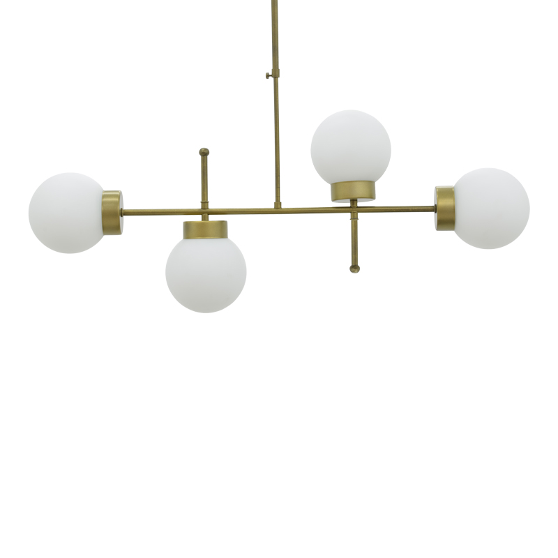 Pendant metal lamp PWL-0156 pakoworld Ε27 in golden-bronze color 98x15x80cm Pendant metal lamp PWL-0156 pakoworld Ε27 in golden-bronze color 98x15x80cm