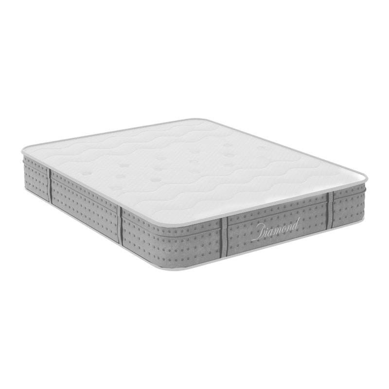 Στρώμα Diamond pakoworld pocket spring+gel memory foam 25-27cm 150x200εκ