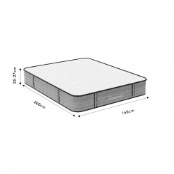 Mattress Diamond pakoworld 3 zone pocket spring+ gel memory foam 25-27cm 160x200cm Mattress Diamond pakoworld 3 zone pocket spring+ gel memory foam 25-27cm 160x200cm