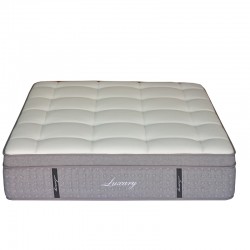 Στρώμα Luxury pakoworld pocket spring+gel memory foam+latex 34-36cm 150x200εκ