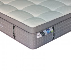 Στρώμα Luxury pakoworld pocket spring+gel memory foam+latex 34-36cm 150x200εκ