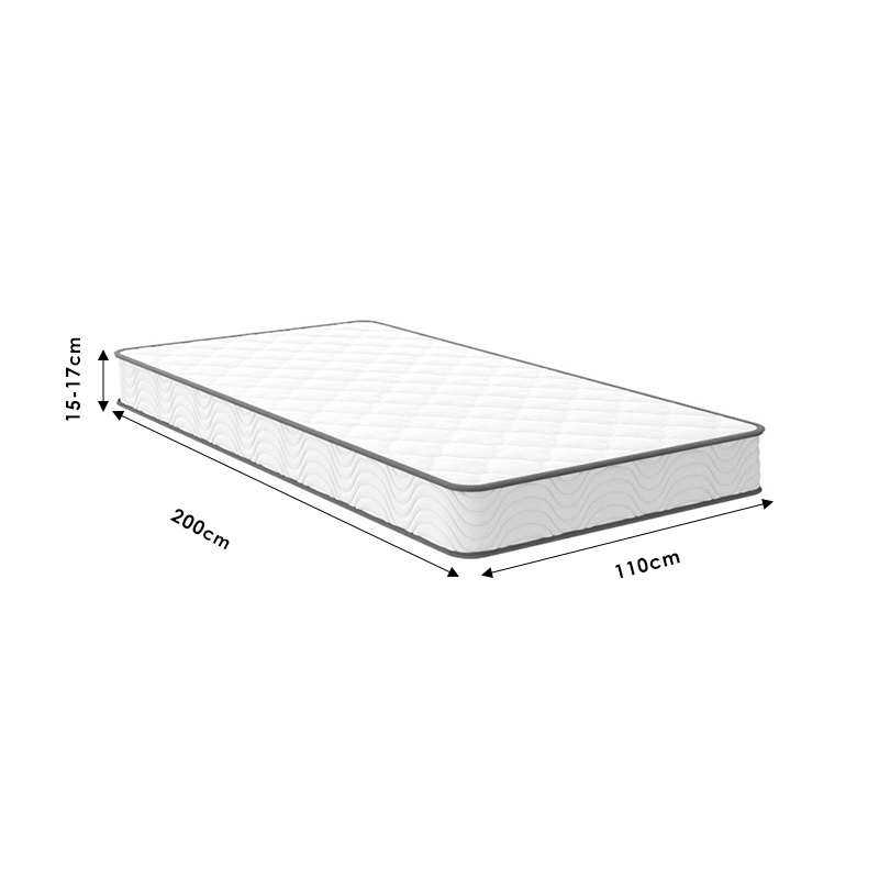 Στρώμα Levander pakoworld bonnel springs roll pack μονής όψης 15-17cm 110x200εκ