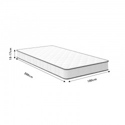 Στρώμα Levander pakoworld bonnel springs roll pack μονής όψης aloe vera 15-17cm 100x200εκ Στρώμα Levander pakoworld bonnel springs roll pack μονής όψης aloe vera 15-17cm 100x200εκ