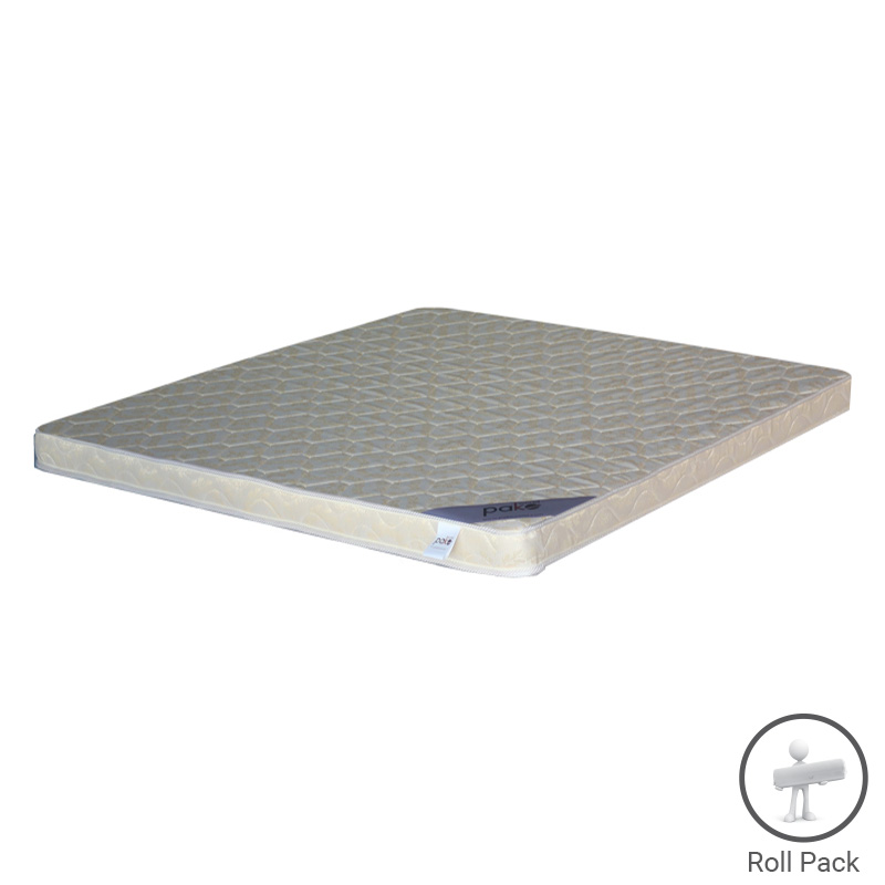 Mattress Restopia pakoworld foam roll pack double sided 8-10cm 160x200cm Mattress Restopia pakoworld foam roll pack double sided 8-10cm 160x200cm