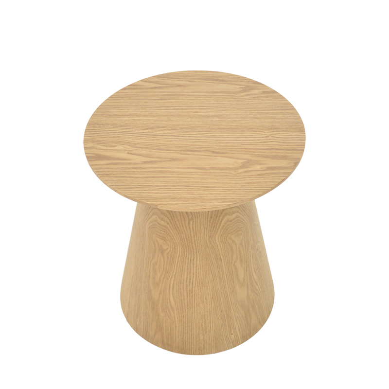 Coffee table Kayano pakoworld natural color mdf D45x50cm Coffee table Kayano pakoworld natural color mdf D45x50cm