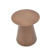 Coffee table Kayano pakoworld walnut mdf D45x50cm