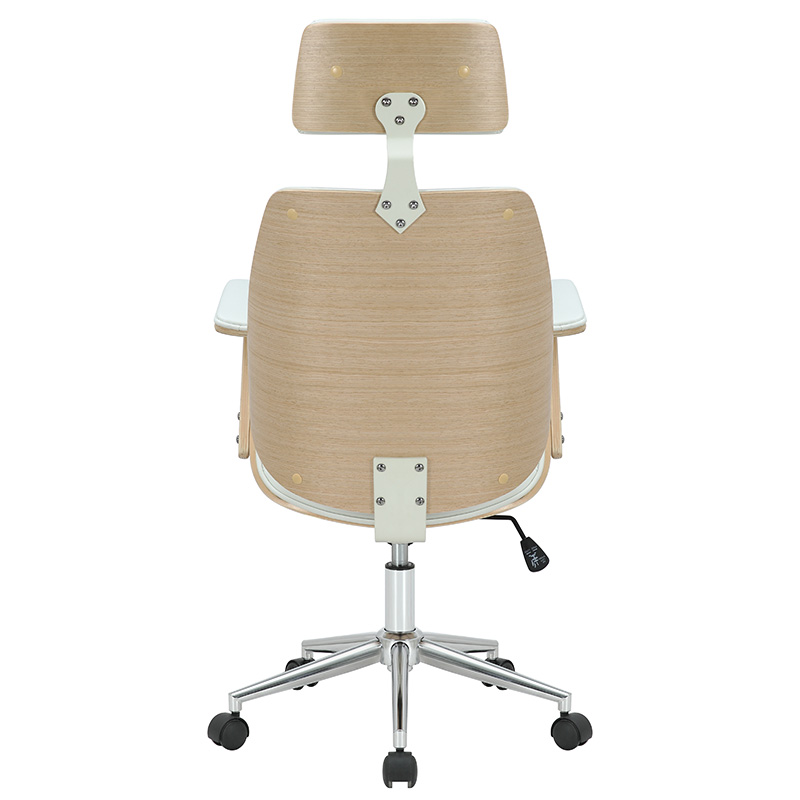 Director\'s office chair Fern pakoworld PU white-plywood natural Director\'s office chair Fern pakoworld PU white-plywood natural