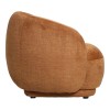 Armchair Freya pakoworld amber fabric color 93x87x76cm