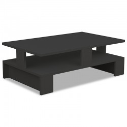 Coffee table Mansu pakoworld in antracite color 80x50x27,5cm Coffee table Mansu pakoworld in antracite color 80x50x27,5cm
