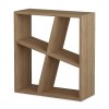 Side table Bal pakoworld in oak color 55x22x60cm