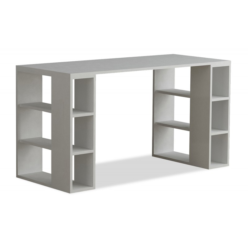 Desk Colmar pakoworld white 140x60x75cm