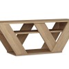 Pipralla pakoworld TV Stand in oak color 110x30x40cm