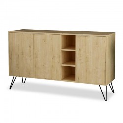 Buffet Clara pakoworld in light oak 142x35.5x83cm Buffet Clara pakoworld in light oak 142x35.5x83cm
