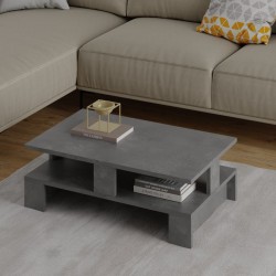 Coffee Table Mansu pakoworld in grey antique color 80x50x27.5cm Coffee Table Mansu pakoworld in grey antique color 80x50x27.5cm