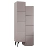 Romane Column Cabinet pakoworld mocha 62.2x37.4x155.4cm