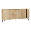 Buffet Dune pakoworld in natural color 181x35x77.4cm