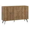 Buffet Dune pakoworld in walnut color 123x35x77.4cm