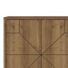 Buffet Dune pakoworld in walnut color 123x35x77.4cm