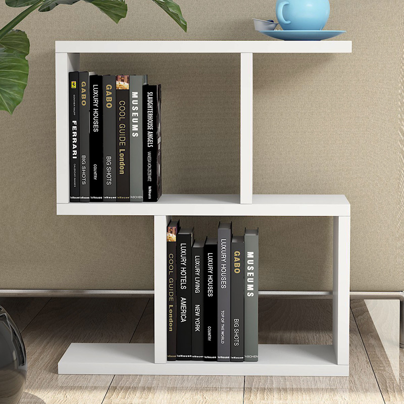 Coffee table Zet pakoworld in white color 45x17x51cm Coffee table Zet pakoworld in white color 45x17x51cm