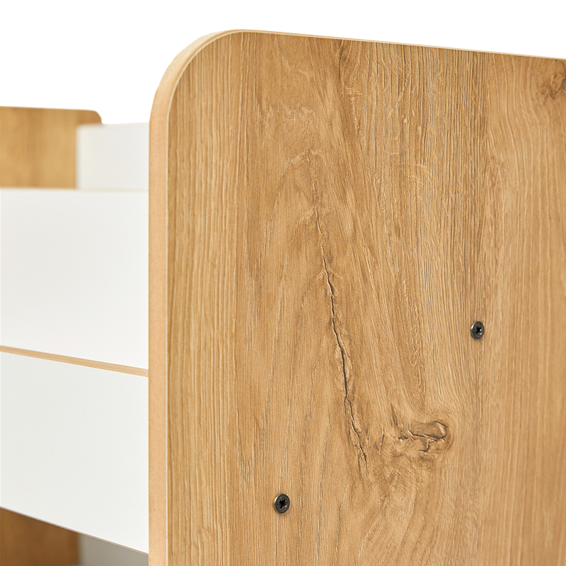 Seagull shelf pakoworld natural-white mdf 57x34x70cm Seagull shelf pakoworld natural-white mdf 57x34x70cm