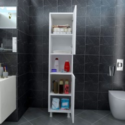 Wanka pakoworld column wardrobe in white 30x32x144cm Wanka pakoworld column wardrobe in white 30x32x144cm