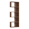 Cascade pakoworld bookcase in sonoma shade 51.8x22x150cm