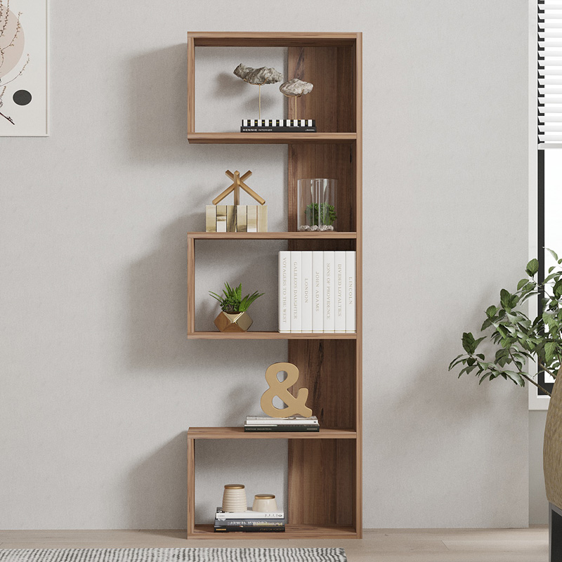 Cascade pakoworld bookcase in sonoma shade 51.8x22x150cm Cascade pakoworld bookcase in sonoma shade 51.8x22x150cm