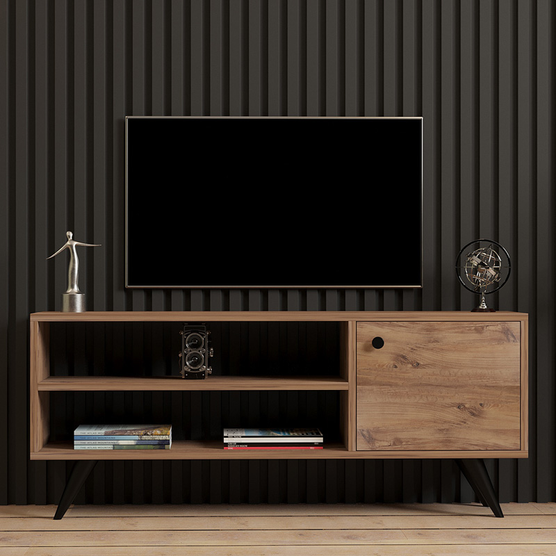 Wison pakoworld TV cabinet in sonoma shade 120x29x50cm Wison pakoworld TV cabinet in sonoma shade 120x29x50cm