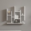 Bemba pakoworld wall shelf in white shade 70x19.6x68.8cm