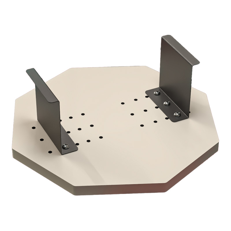 Side table Linea pakoworld in cream color with black metal legs D34x10cm Side table Linea pakoworld in cream color with black metal legs D34x10cm