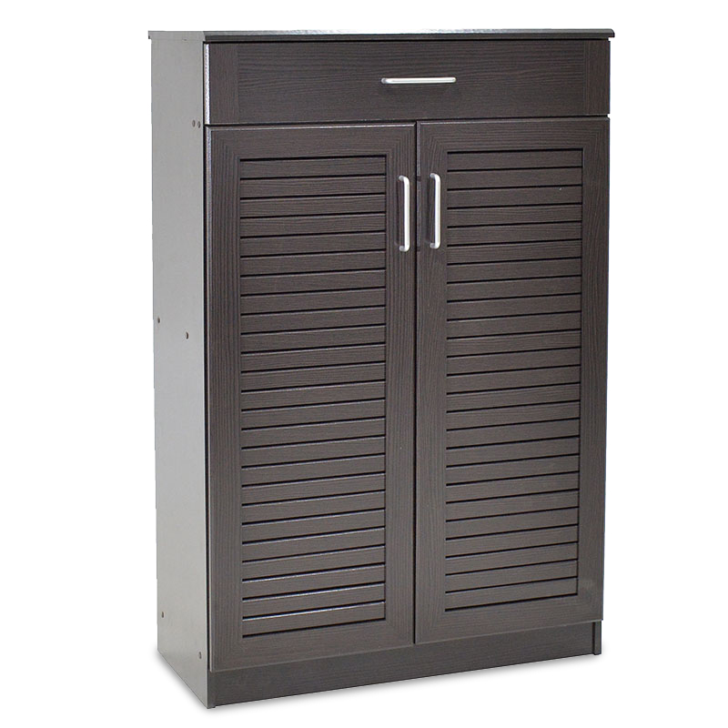 Shoe cabinet Sante pakoworld 20 pairs wenge 80x37x123cm