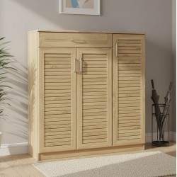 Παπουτσοθήκη-ντουλάπι SANTE pakoworld 30 ζεύγων χρώμα sonoma 120x37x123εκ