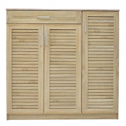 Shoe cabinet Sante pakoworld 30 pairs sonoma 120x37x123cm Shoe cabinet Sante pakoworld 30 pairs sonoma 120x37x123cm