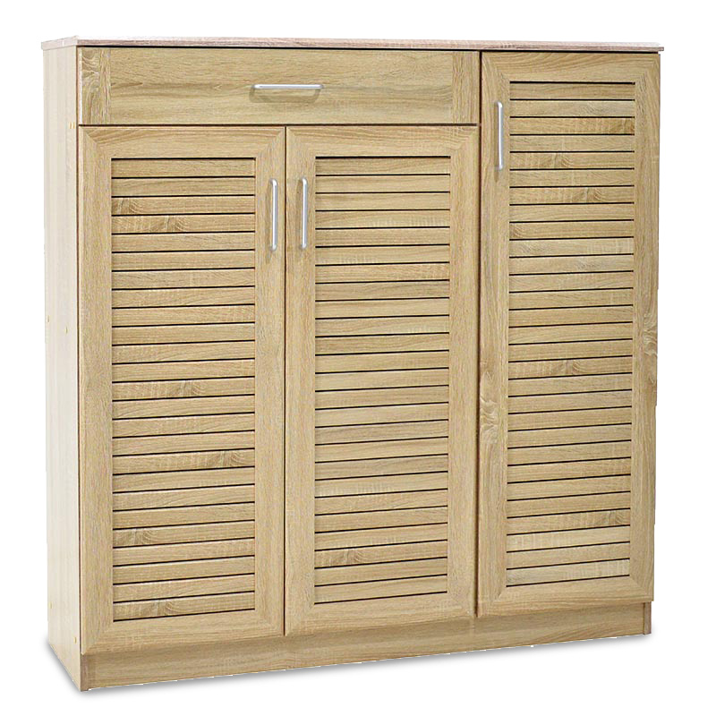 Shoe cabinet Sante pakoworld 30 pairs sonoma 120x37x123cm