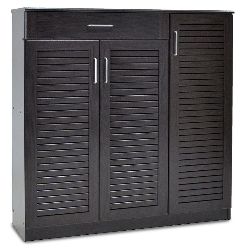 Shoe cabinet Sante pakoworld 30 pairs wenge 120x37x123cm