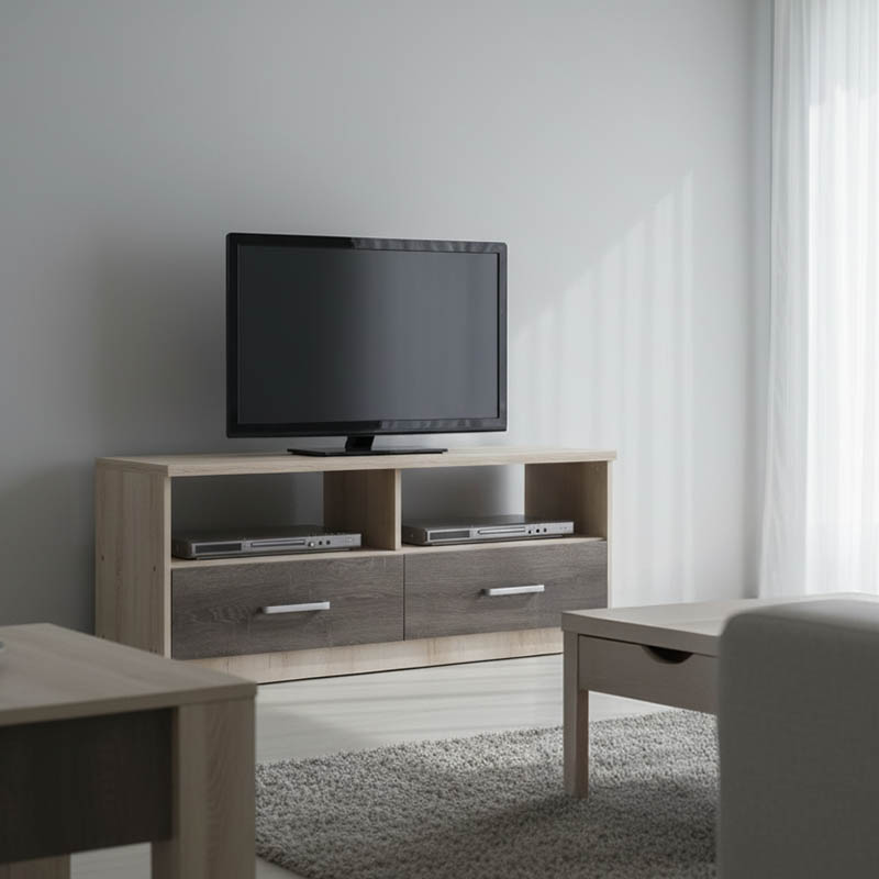 TV stand Olympus pakoworld in castillo-toro colour 120x39,5x50