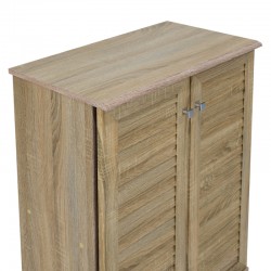 Shoe cabinet SANTΟ pakoworld 10 pairs sonoma 60x34.5x91.5cm