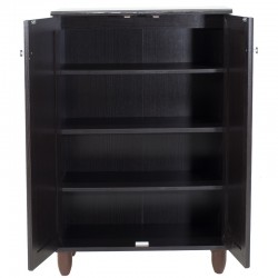 Shoe cabinet SANTΟ pakoworld 10 pairs wenge 60x34.5x91.5cm