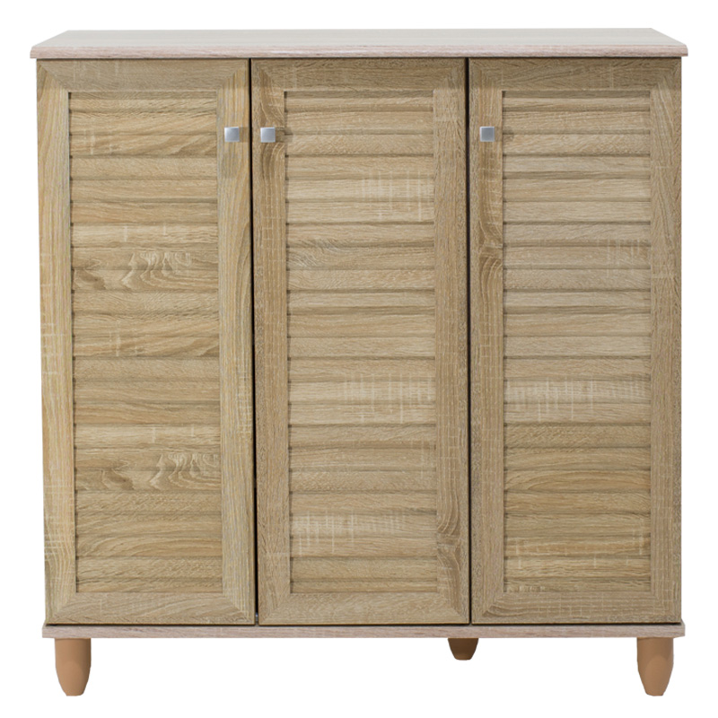 Shoe cabinet SANTΟ pakoworld 16 pairs sonoma 89.5x34.5x91.5